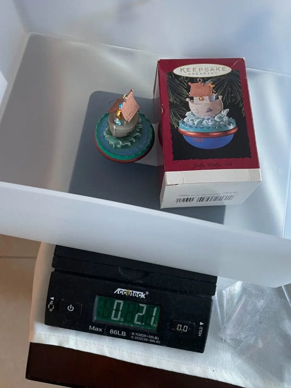 Entire Closet $5! VTG 1996 Hallmark Keepsake Noah's Ark Christmas Ornament